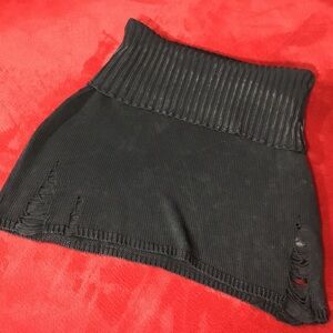 Dolls Kill Black Mini Skirt
